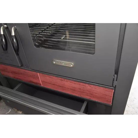 Warnex Panonia sparhelt BORDÓ, jobbos kivitel, 10kW 