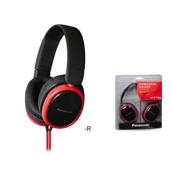 Panasonic RP-HX250 fejhallgató piros