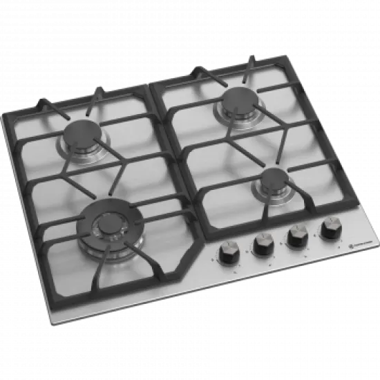 Novacook RT021 beépíthető inox gázfőzőlap