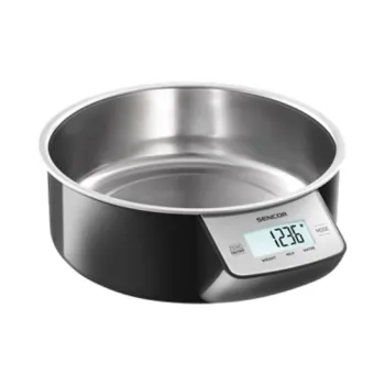 Sencor SKS4030BK tálas konyhai mérleg