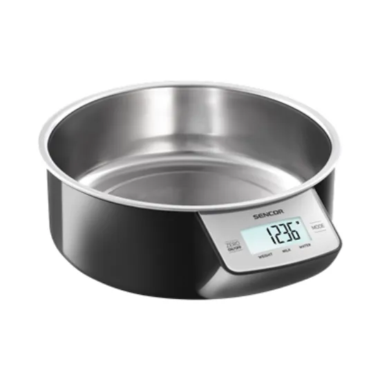 Sencor SKS4030BK tálas konyhai mérleg