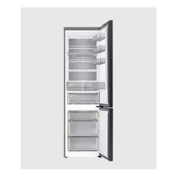 Samsung RB38C7B6D22/EF Bespoke előlap nélküli alulfagyasztós kombinált hűtőszekrény, No Frost, Körkörös hűtés, 276/114L, D energiaosztály 