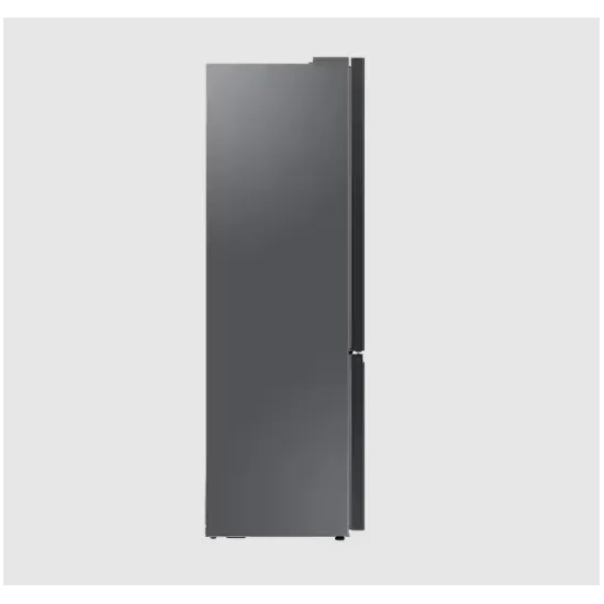 Samsung RB38C7B6D22/EF Bespoke előlap nélküli alulfagyasztós kombinált hűtőszekrény, No Frost, Körkörös hűtés, 276/114L, D energiaosztály 