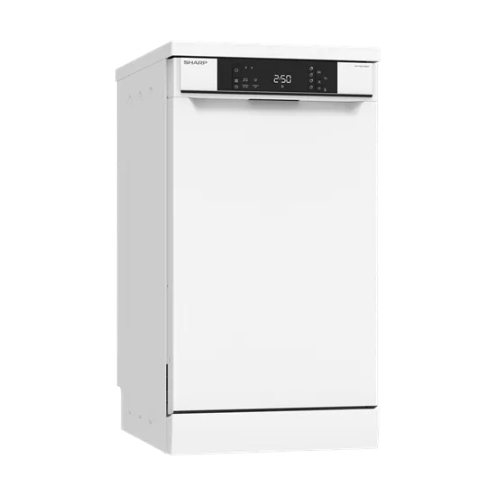 Sharp QW-NS1CF49EW-EU keskeny mosogatógép,10 terítékes,59.8x45x85cm