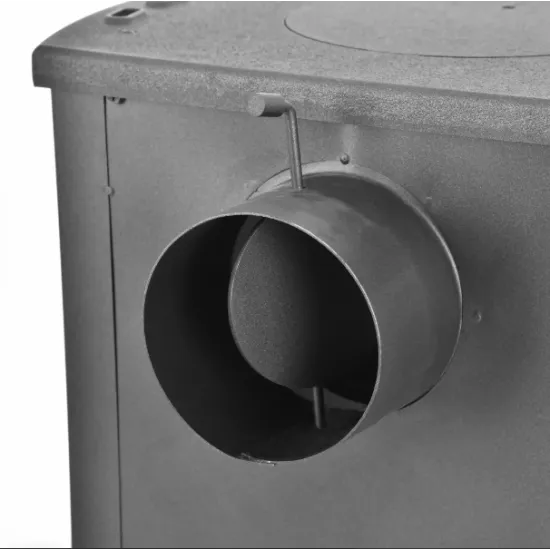 HECHT Vervis 6.6 kW kályha öntöttvas tetővel és ajtóval