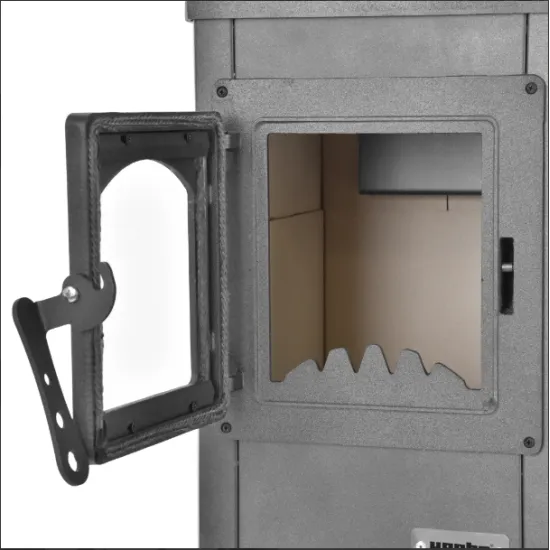 HECHT Vervis 6.6 kW kályha öntöttvas tetővel és ajtóval