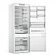 Whirlpool WH SP70 T232 P beépíthető alulfagyasztós kombinált hűtőszekrény 193cm, 295/99L, Total No Frost 