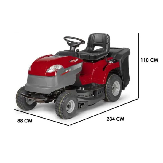 Castelgarden XDC140 gyűjtős fűnyíró traktor, 84cm vágószélesség, mechanikus sebesség váltás, traktor szélesség csak 88cm, 2T2010473/C22