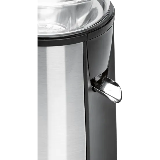 Clatronic AE 3532 fekete-inox 1000W gyümölcscentrifuga Extra nagy töltőtengely 75 mm Ø