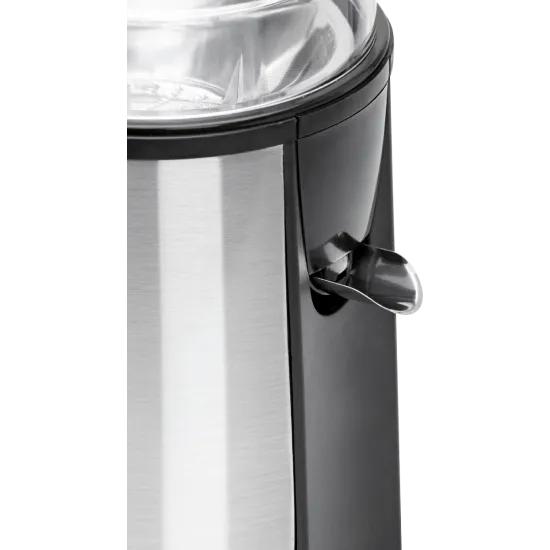 Clatronic AE 3532 fekete-inox 1000W gyümölcscentrifuga Extra nagy töltőtengely 75 mm Ø