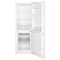MPM MPM-182-KB-38W 50cm széles kombinált alulfagyasztós hűtőszekrény, 121/52L, 50x56x142 cm,  MPM182KB38W
