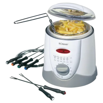 Bomann FFR 1290CB olajsütő/fondue készítő 1 liter 900W FFR1290CB