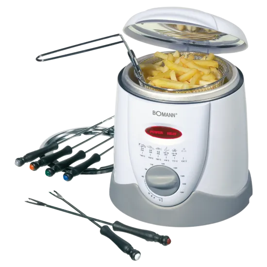 Bomann FFR 1290CB olajsütő/fondue készítő 1 liter 900W FFR1290CB