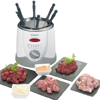 Bomann FFR 1290CB olajsütő/fondue készítő 1 liter 900W FFR1290CB