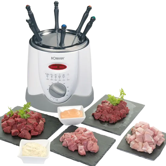 Bomann FFR 1290CB olajsütő/fondue készítő 1 liter 900W FFR1290CB