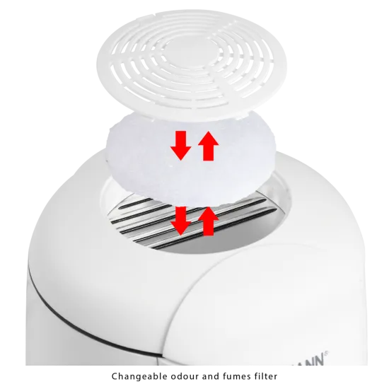 Bomann FFR 1290CB olajsütő/fondue készítő 1 liter 900W FFR1290CB