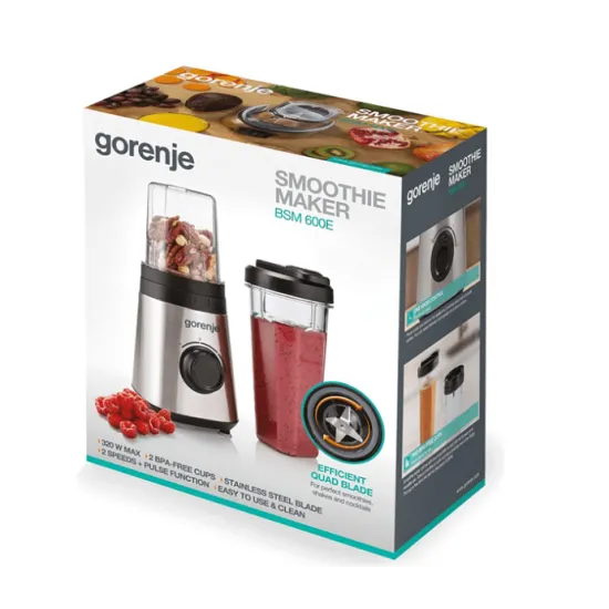 Gorenje BSM600E Smoothie Maker turmix inox