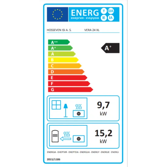 Hunor Vera vízteres kandalló 24,9kW