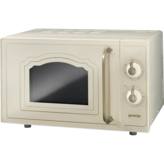 Gorenje MO4250CLI mikrohullámú sütő retro, bézs szín, 20L,700W