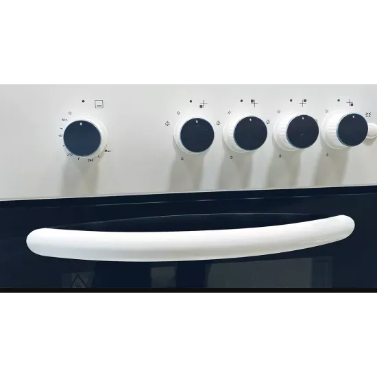 MPM MPM-54-KGF-21 fehér gáztűzhely termosztátos gáz sütővel, szikragyújtás, sütővilágítás