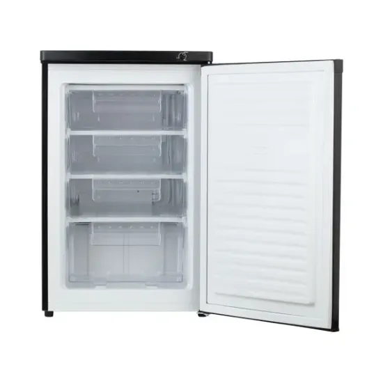 MPM MPM-100-ZS-11 fekete színű fagyasztószekrény 91 liter 4 fiók 58x55x85 cm 