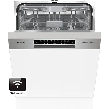 Gorenje GI673C60X WIFI, TotalDry beépíthető kezelőpaneles mosogatógép 60cm, inverter motor, 16 teríték, 3 kosár 