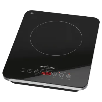 ProfiCook PC-EKI 1062 indukciós egylapos főzőlap 2000W, fekete/ezüst 