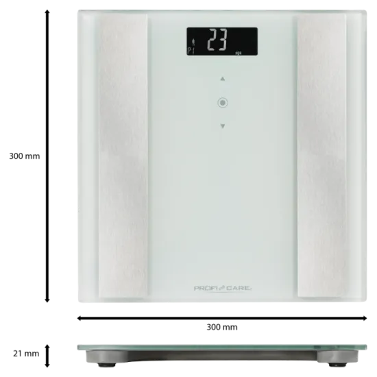ProfiCare PC-PW 3007 fehér személymérleg 