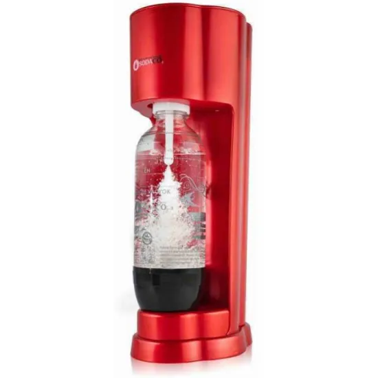 SodaCo R100R Royal gyöngyház piros szódagép +1db szénsavasító flakon
