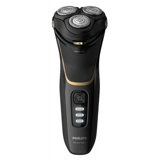 Philips S3333/54 Shaver series 3000  nedves/száraz elektromos borotva  5D Flex fejek, csak vezetékes használat 