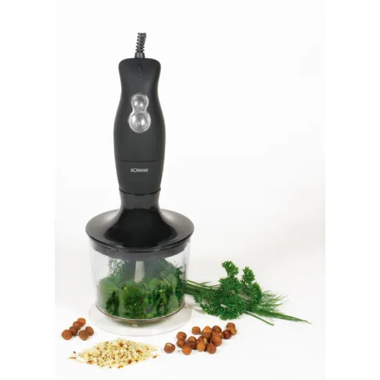 Bomann SMS 349 CB botmixer készlet fekete/inox 3az1ben 