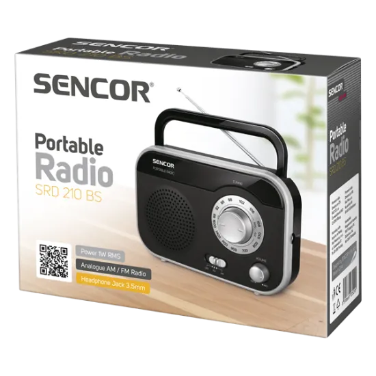 Sencor SRD210BS táskarádió