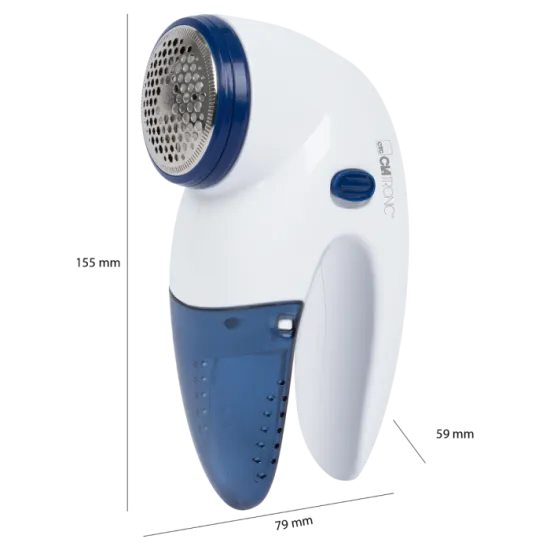 Clatronic TC 3759 Textil borotva boholytalanító TC3759 kék-fehér