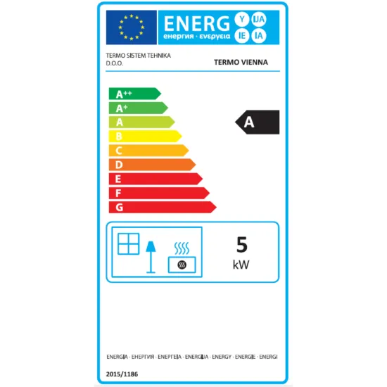 Termo Vienna kandalló 5kW kandalló