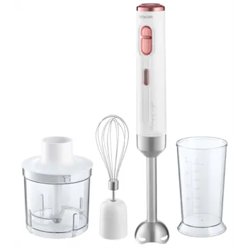 Sencor SHB 9000WH akkumulátoros botmixer fehér/rózsaszín 