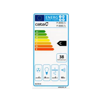 Cata P 3050 IX/L inox konyhai elszívó 50cm, mosható fém zsírszűrővel P3050X/L