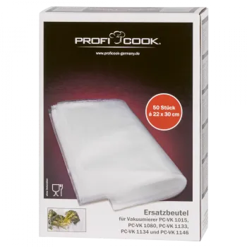 ProfiCook vákuum tasak 50db 22x30cm 