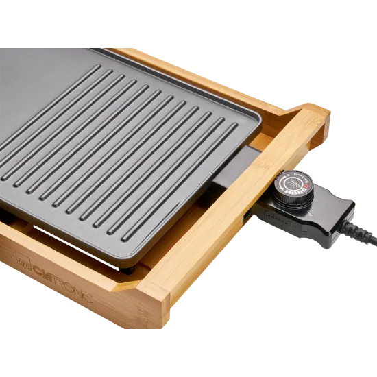 Clatronic TG 3697 asztali grill, bambusz