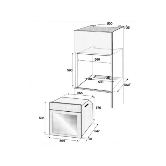 Beko BIM 25302X Beépíthető sütő BIM25302X