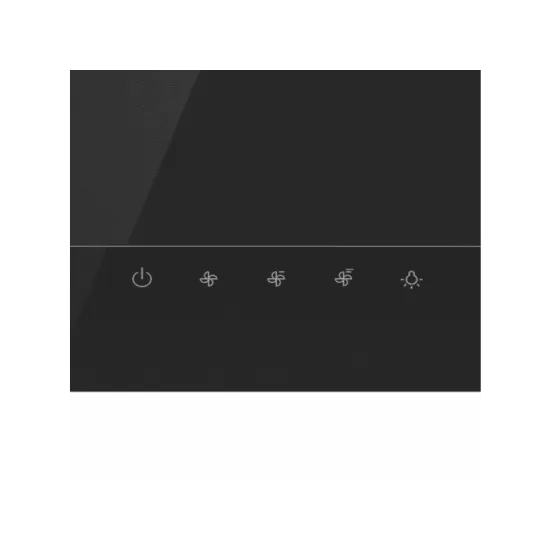 Gorenje WHI649EB beépíthető falra szerelhető döntött kürtös konyhai elszívó, 60x33.5x38 cm, fekete szín 