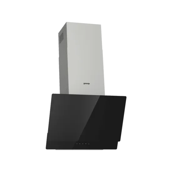 Gorenje WHI649EXBG beépíthető falra szerelhető döntött kürtös konyhai elszívó, 60x33.5x38 cm, ezüst szín 