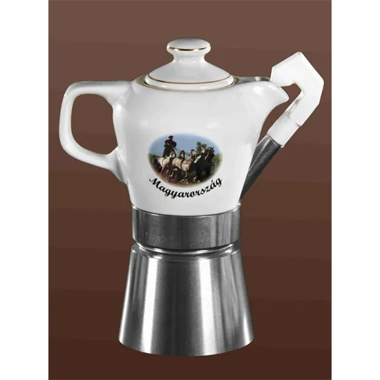 Fatima Magyarország 2-4 sz. kávéfőző porcelán kiöntővel