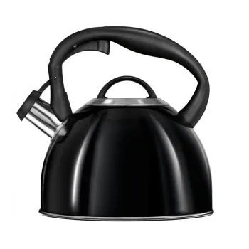 MPM Teáskanna fekete MCN-13/C indukciós tűzhelyen is használható 3 liter