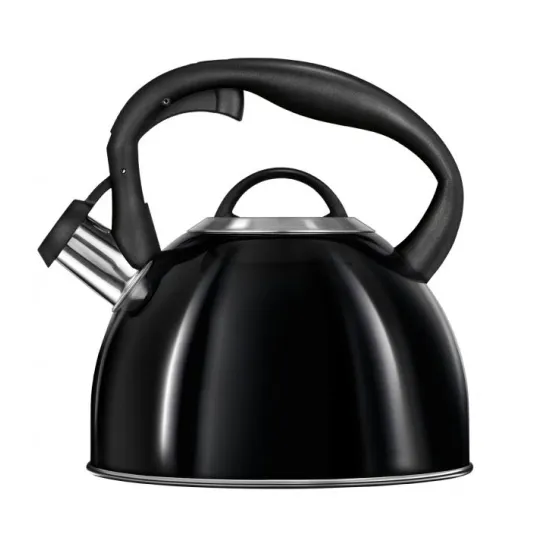 MPM Teáskanna fekete MCN-13/C indukciós tűzhelyen is használható 3 liter