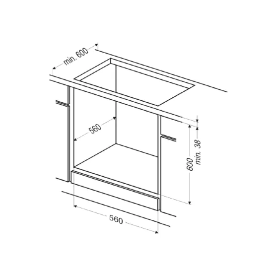 Amica BOC4510 Beépíthető Sütő
