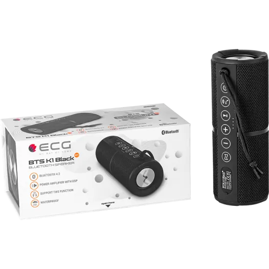 ECG BTS K1 Black Bluetooth hangszóró