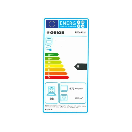 Orion FKO502I kombinált tűzhely inox