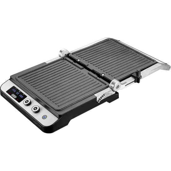 ECG KG 1000 gourmet kontaktgrill KG1000 2 független termosztáttal