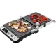 ECG KG 1000 gourmet kontaktgrill KG1000 2 független termosztáttal