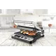 ECG KG 1000 gourmet kontaktgrill KG1000 2 független termosztáttal